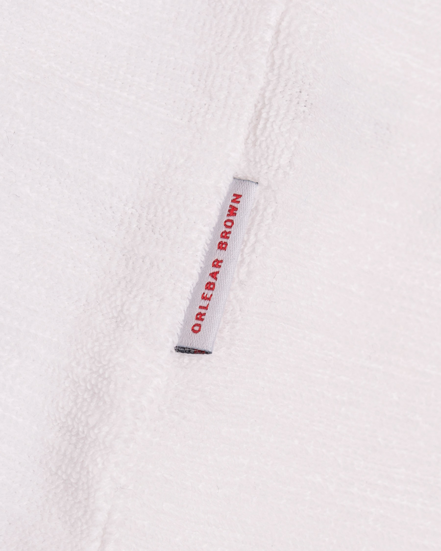 Herre | Gensere | Orlebar Brown | Archie Long Sleeve Polo White