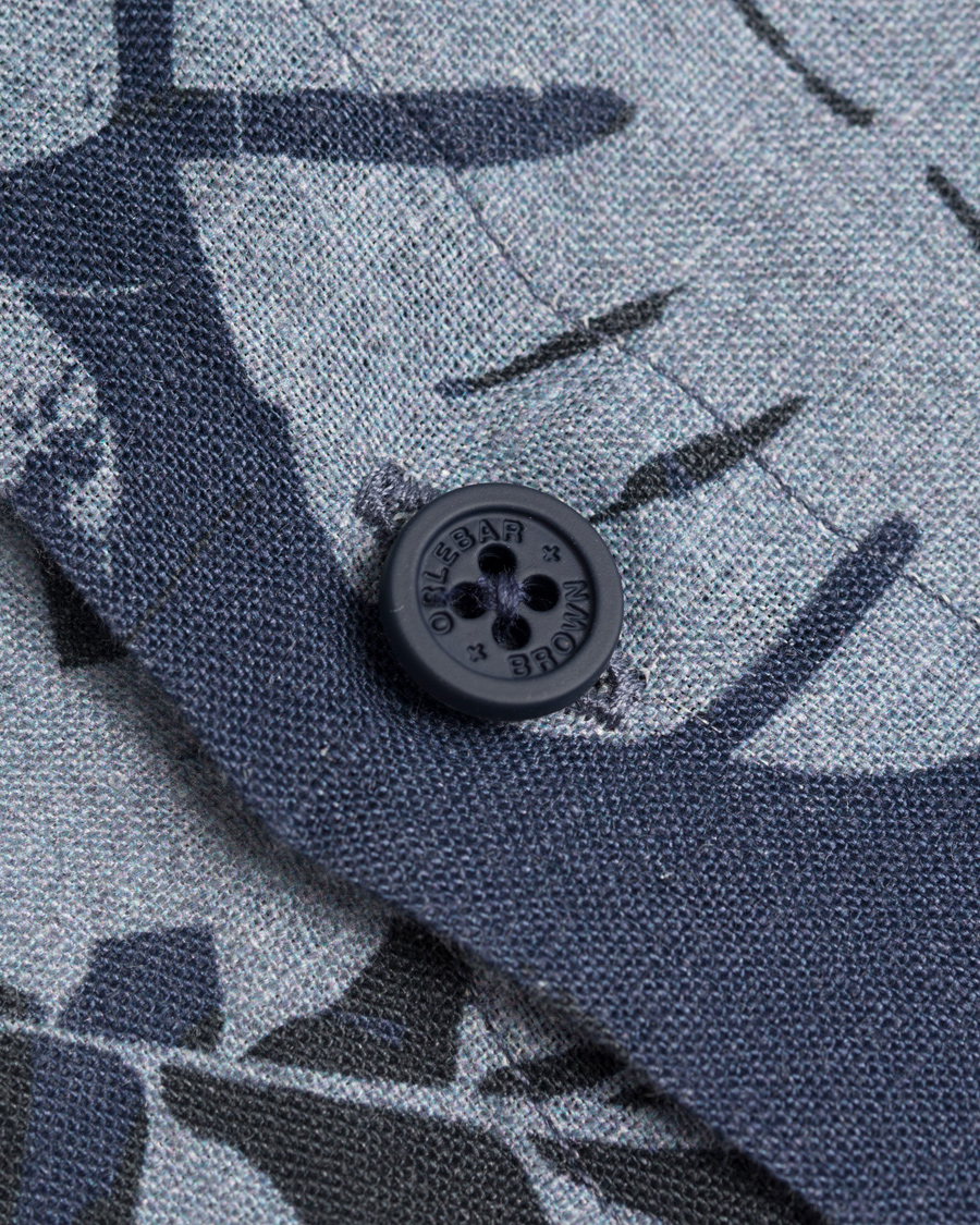 Herre | Skjorter | Orlebar Brown | Malone Shirt Camo Leaf Print