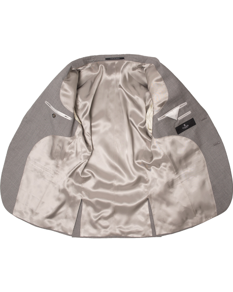 Herre | Dresser | Tiger of Sweden | Jil 100% Wool Suit Light Grey