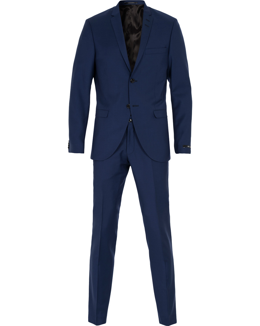 Herre | Dresser | Tiger of Sweden | Jil 100% Wool Suit Deep Blue