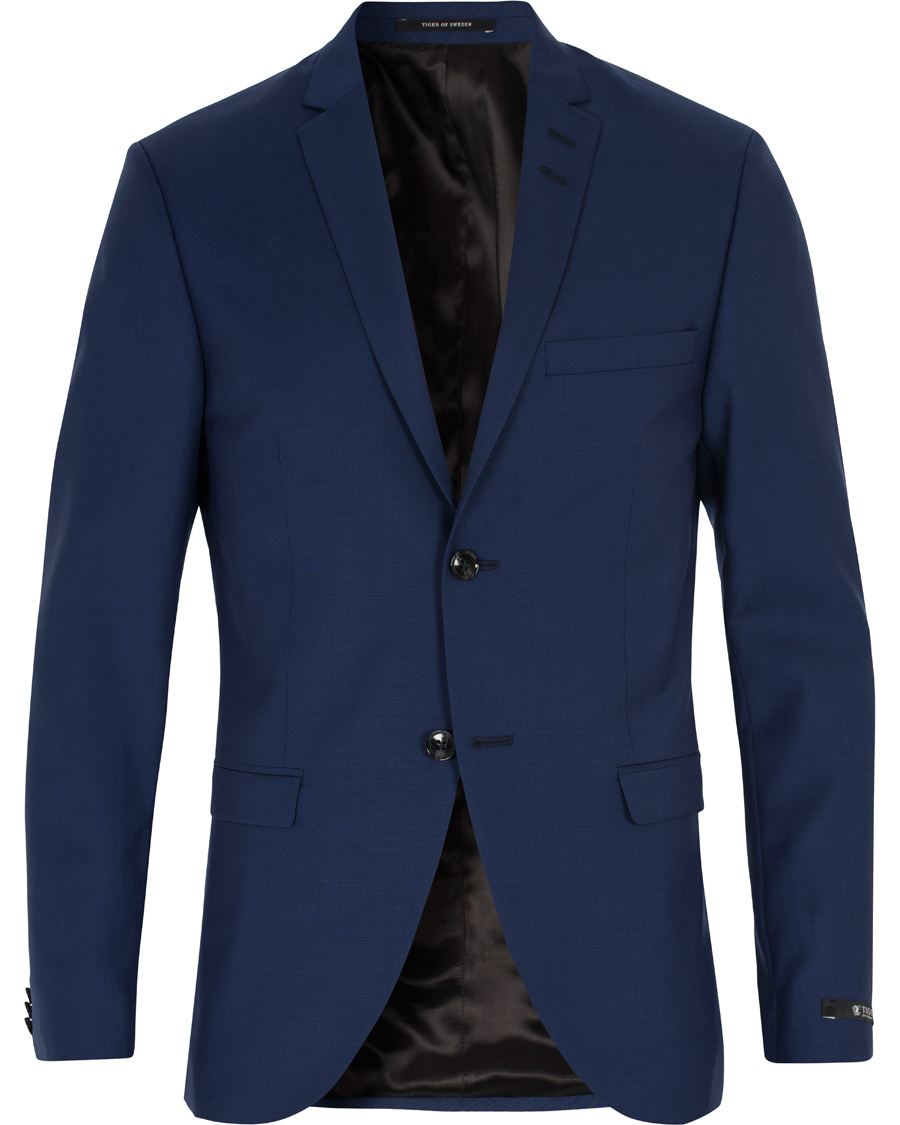 Herre | Dresser | Tiger of Sweden | Jil 100% Wool Suit Deep Blue