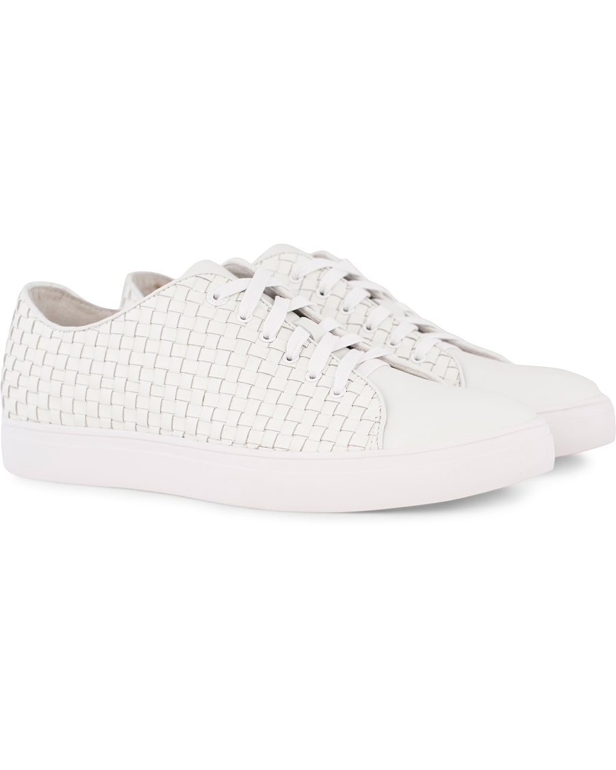 Herre | Tiger of Sweden Yngve 01 Woven Sneaker White | Tiger of Sweden | Yngve 01 Woven Sneaker White