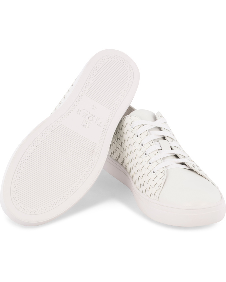 Herre | Tiger of Sweden Yngve 01 Woven Sneaker White | Tiger of Sweden | Yngve 01 Woven Sneaker White