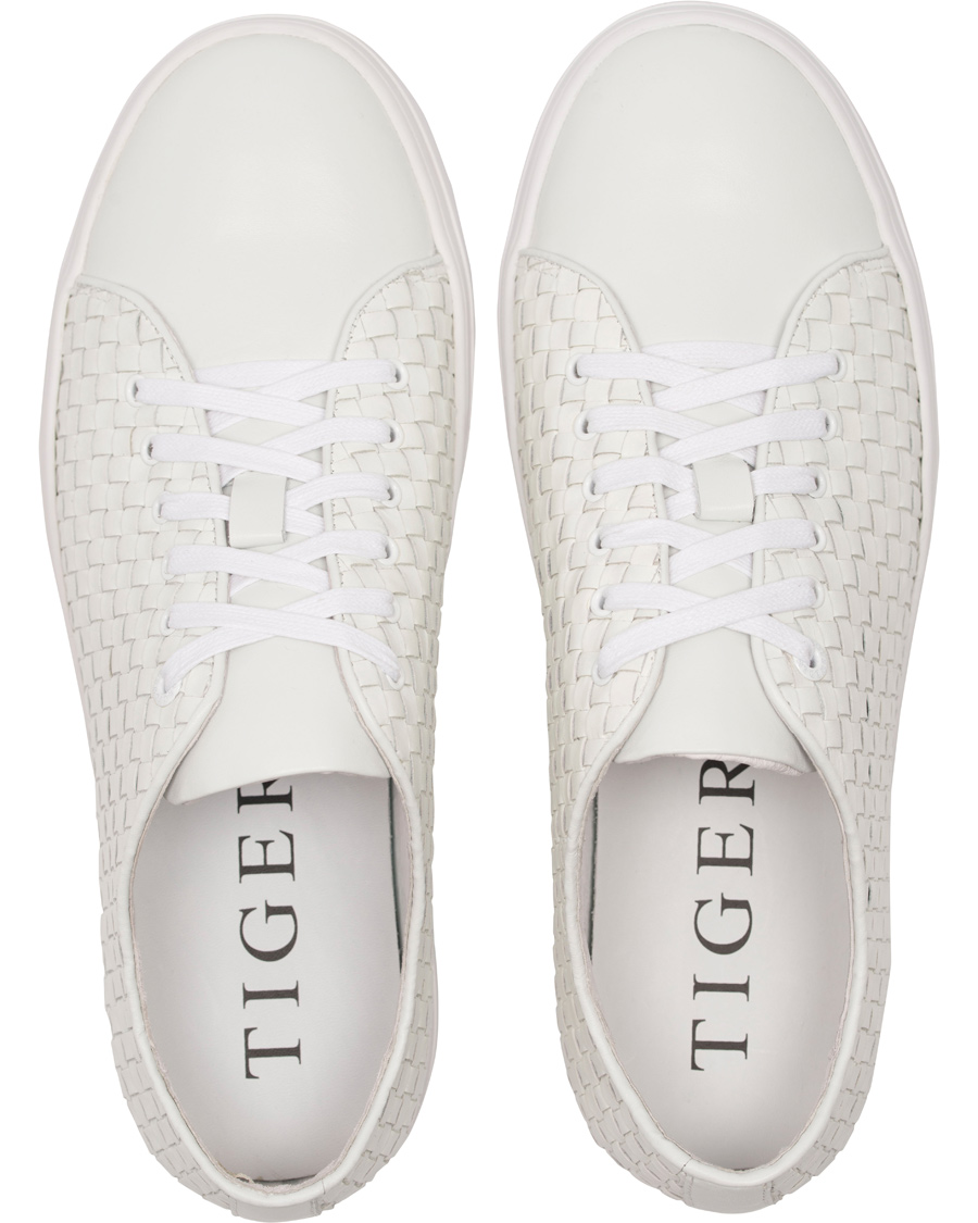 Herre | Tiger of Sweden Yngve 01 Woven Sneaker White | Tiger of Sweden | Yngve 01 Woven Sneaker White