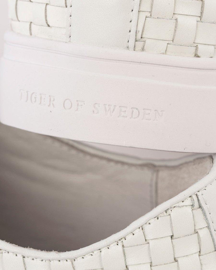 Herre | Tiger of Sweden Yngve 01 Woven Sneaker White | Tiger of Sweden | Yngve 01 Woven Sneaker White