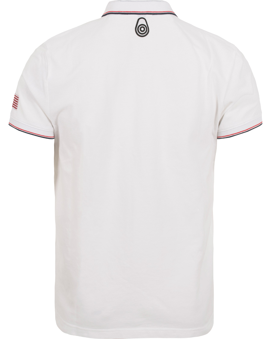 Herre | Pikéer | Sail Racing | Race International USA Polo White