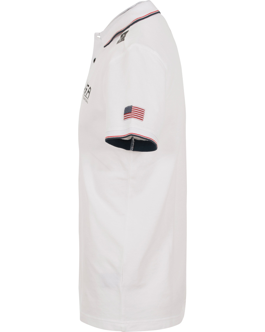 Herre | Pikéer | Sail Racing | Race International USA Polo White