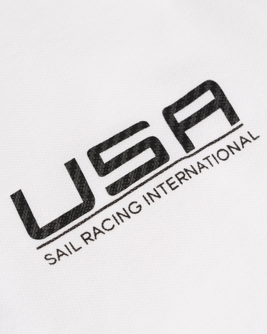 Herre | Pikéer | Sail Racing | Race International USA Polo White