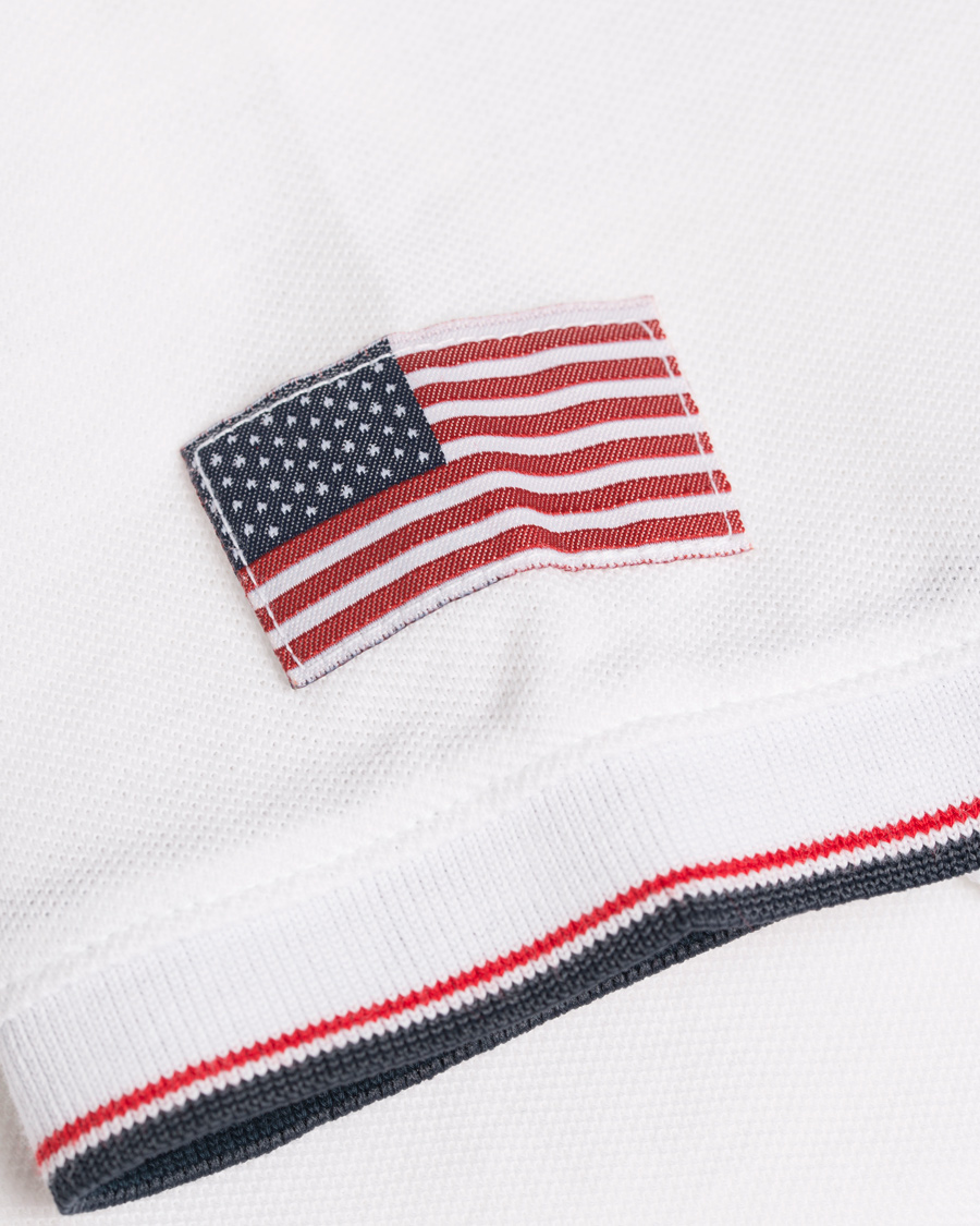 Herre | Pikéer | Sail Racing | Race International USA Polo White