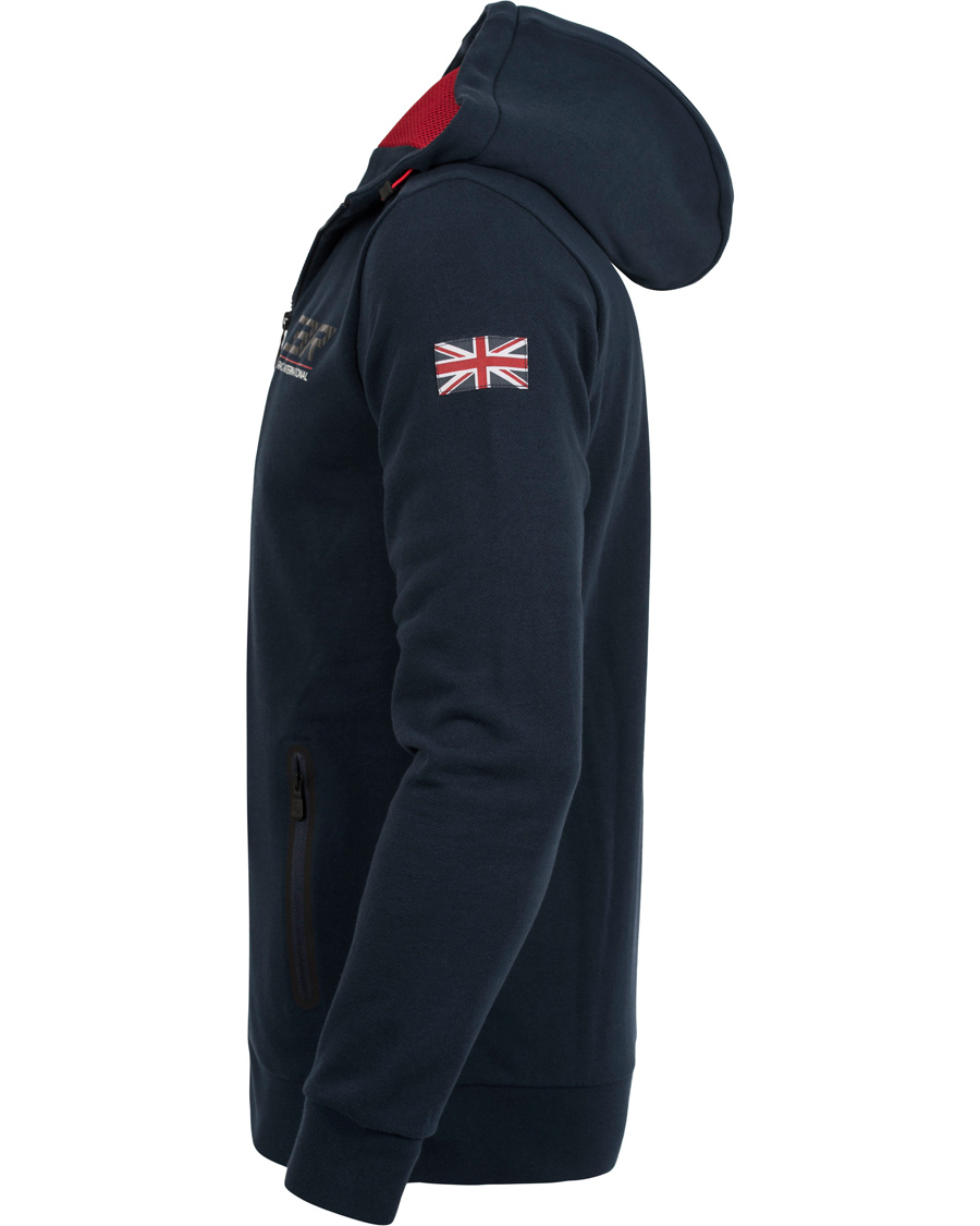 Herre | Gensere | Sail Racing | Race International Great Britian Zip Hood Navy