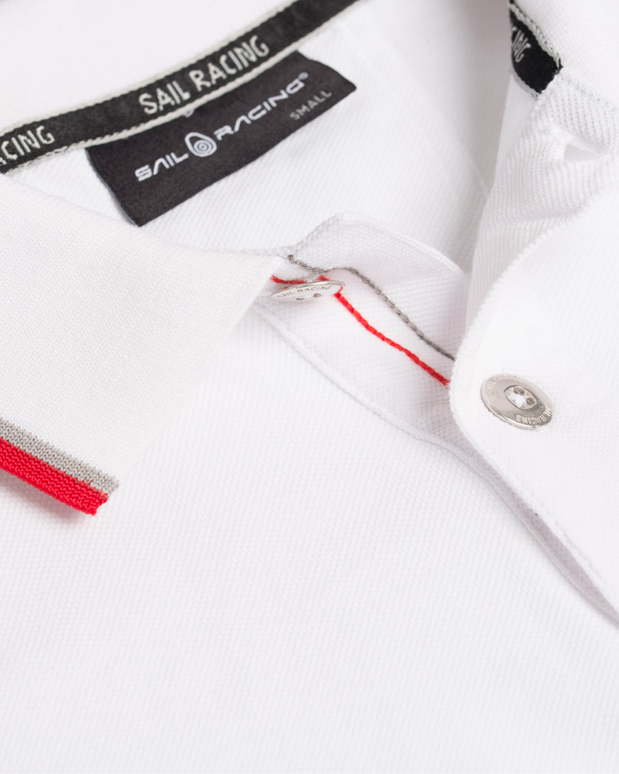Herre | Pikéer | Sail Racing | Grinder Polo White