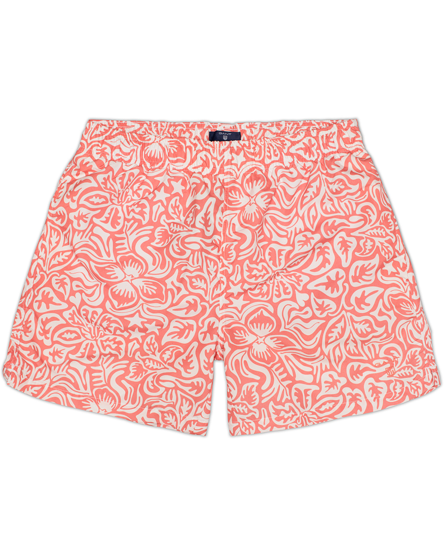 Herre | Badeshorts | GANT | Beach Club Swim Shorts Papaya