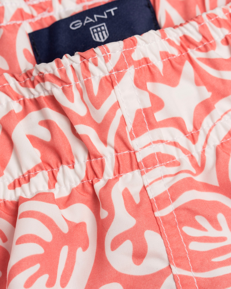 Herre | Badeshorts | GANT | Beach Club Swim Shorts Papaya