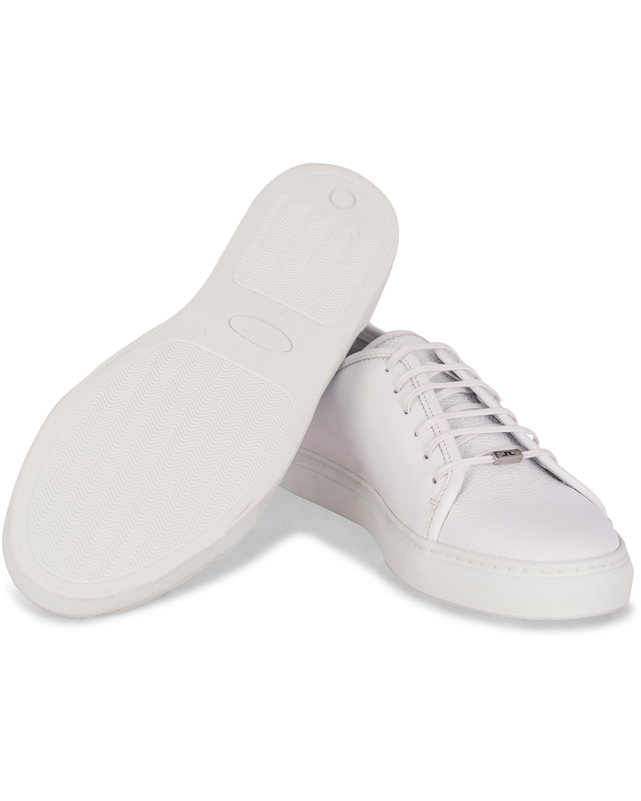Herre | J.Lindeberg Lace Sneaker White Leather | J.Lindeberg | Lace Sneaker White Leather
