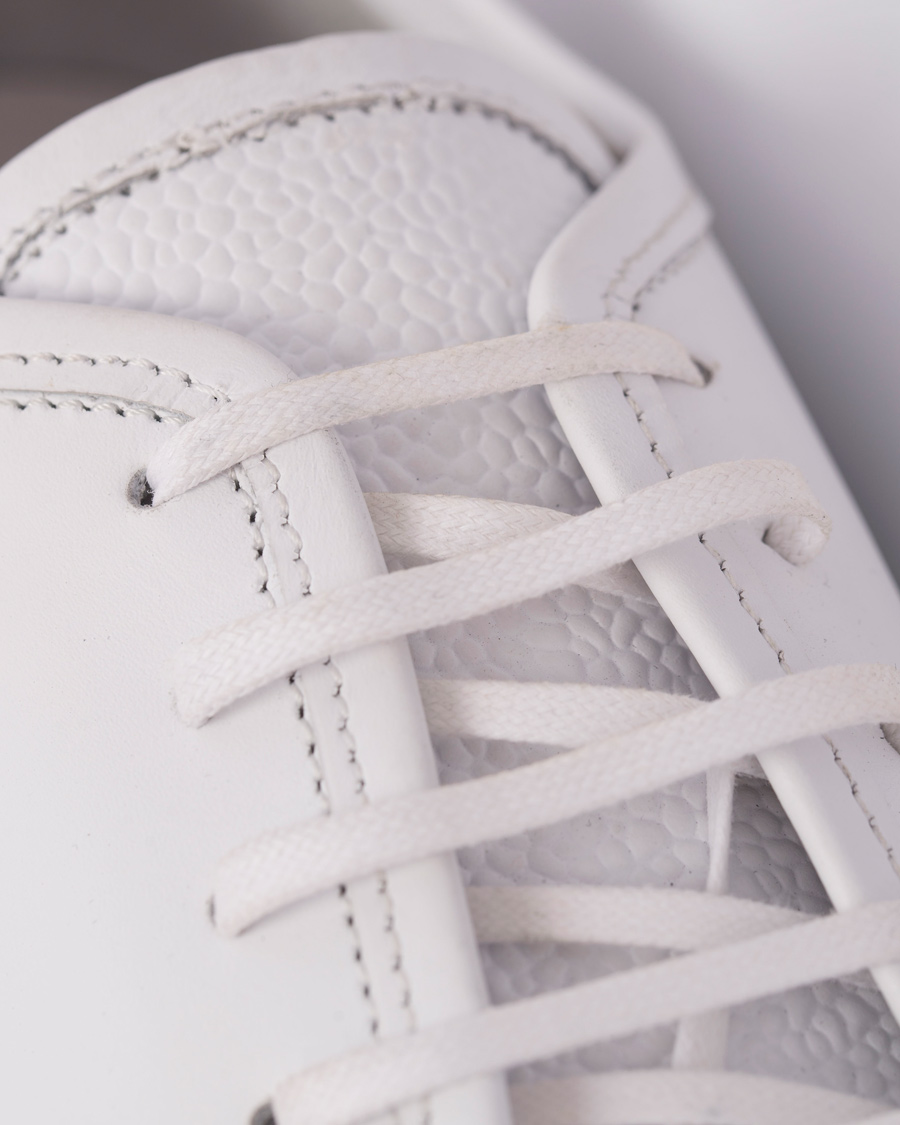 Herre | J.Lindeberg Lace Sneaker White Leather | J.Lindeberg | Lace Sneaker White Leather