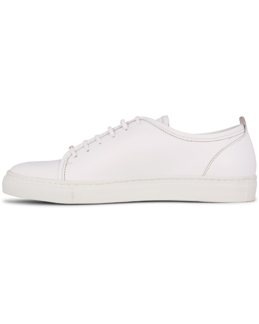 Herre | J.Lindeberg Lace Sneaker White Leather | J.Lindeberg | Lace Sneaker White Leather