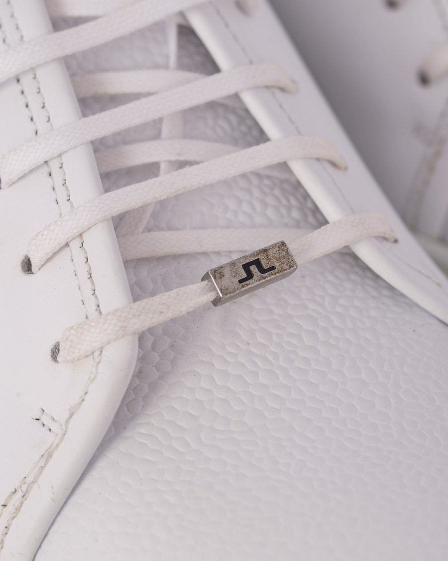 Herre | J.Lindeberg Lace Sneaker White Leather | J.Lindeberg | Lace Sneaker White Leather