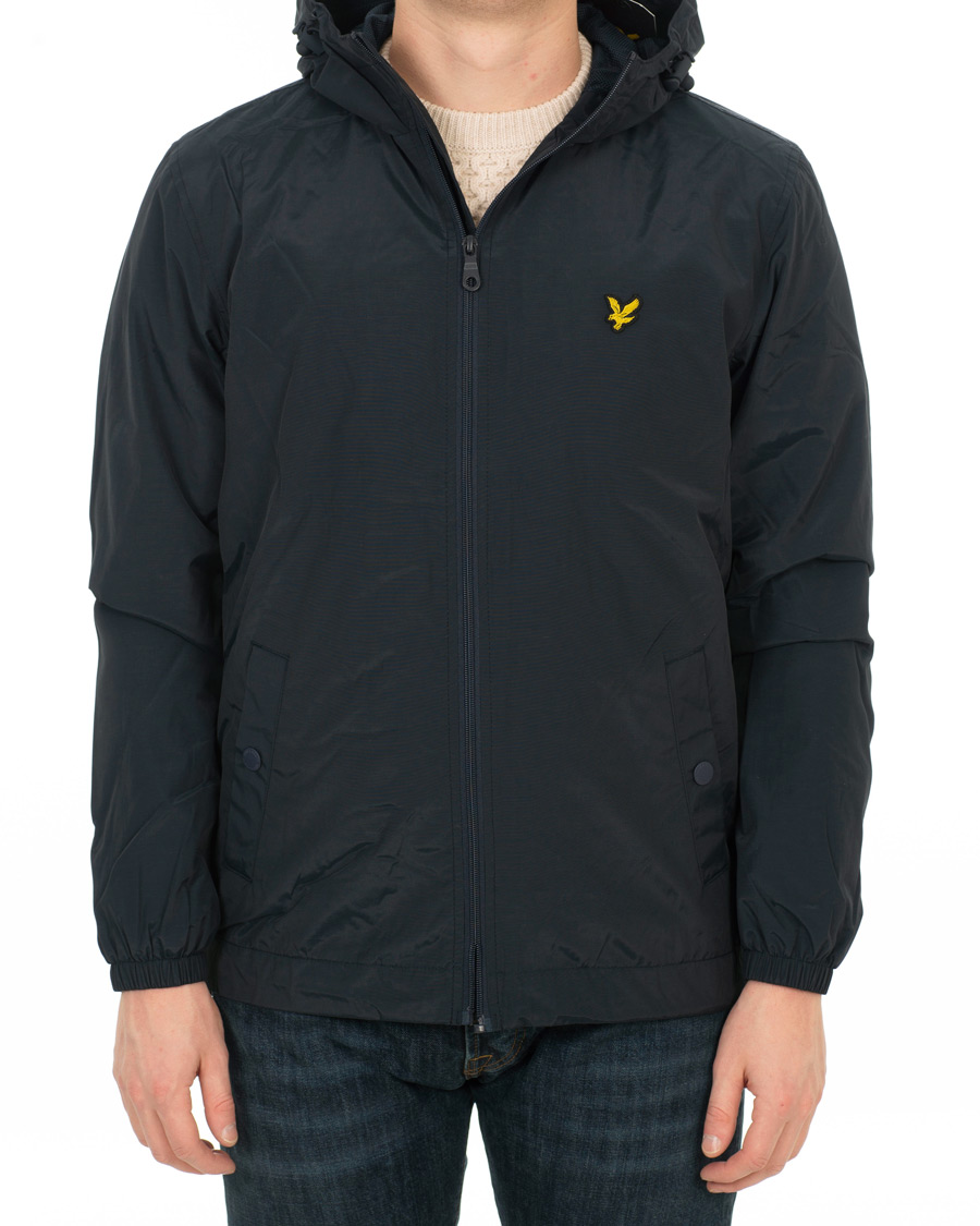 Herre | Jakker | Lyle & Scott | Zip Through Hooded Jacket Navy