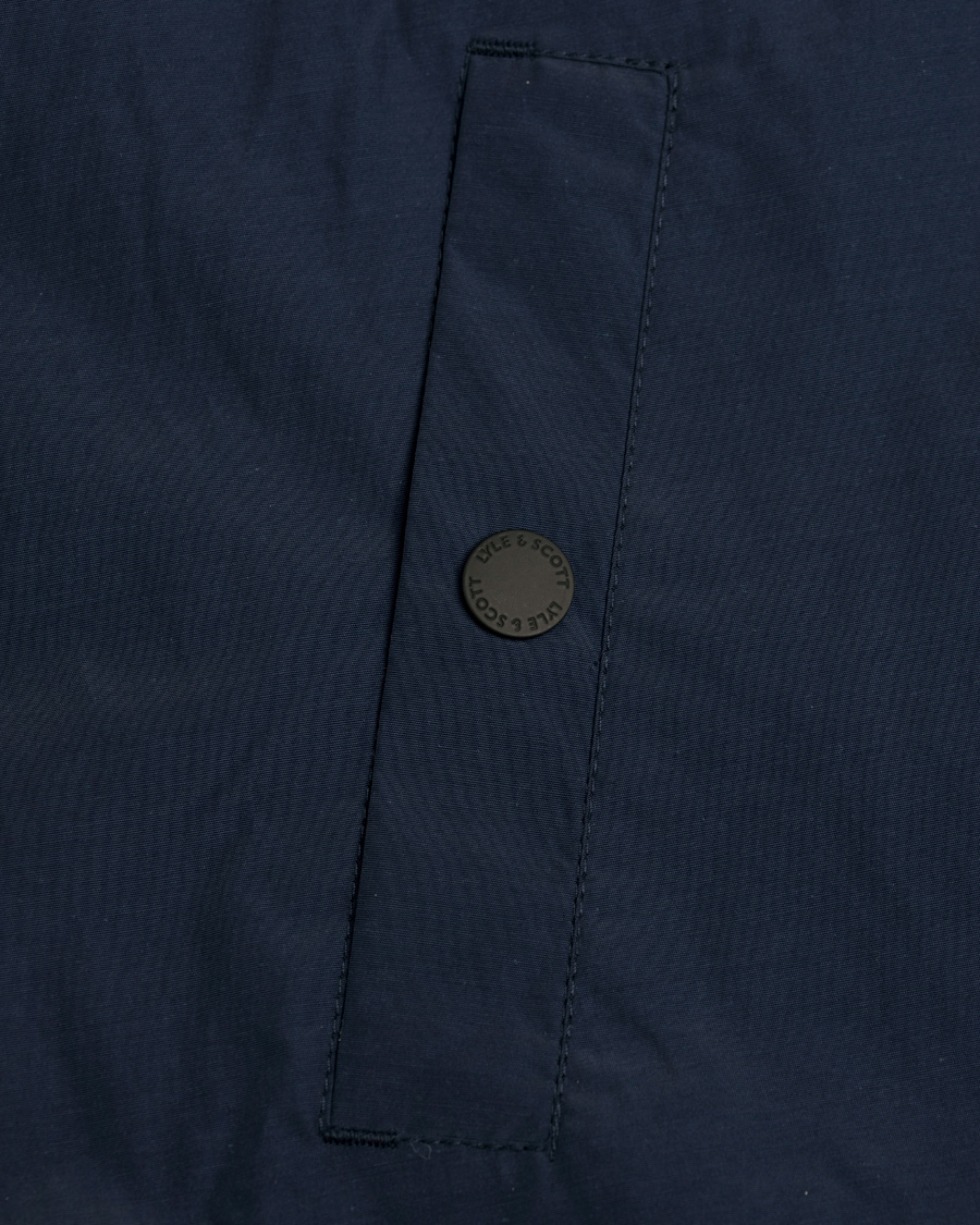 Herre | Jakker | Lyle & Scott | Zip Through Hooded Jacket Navy
