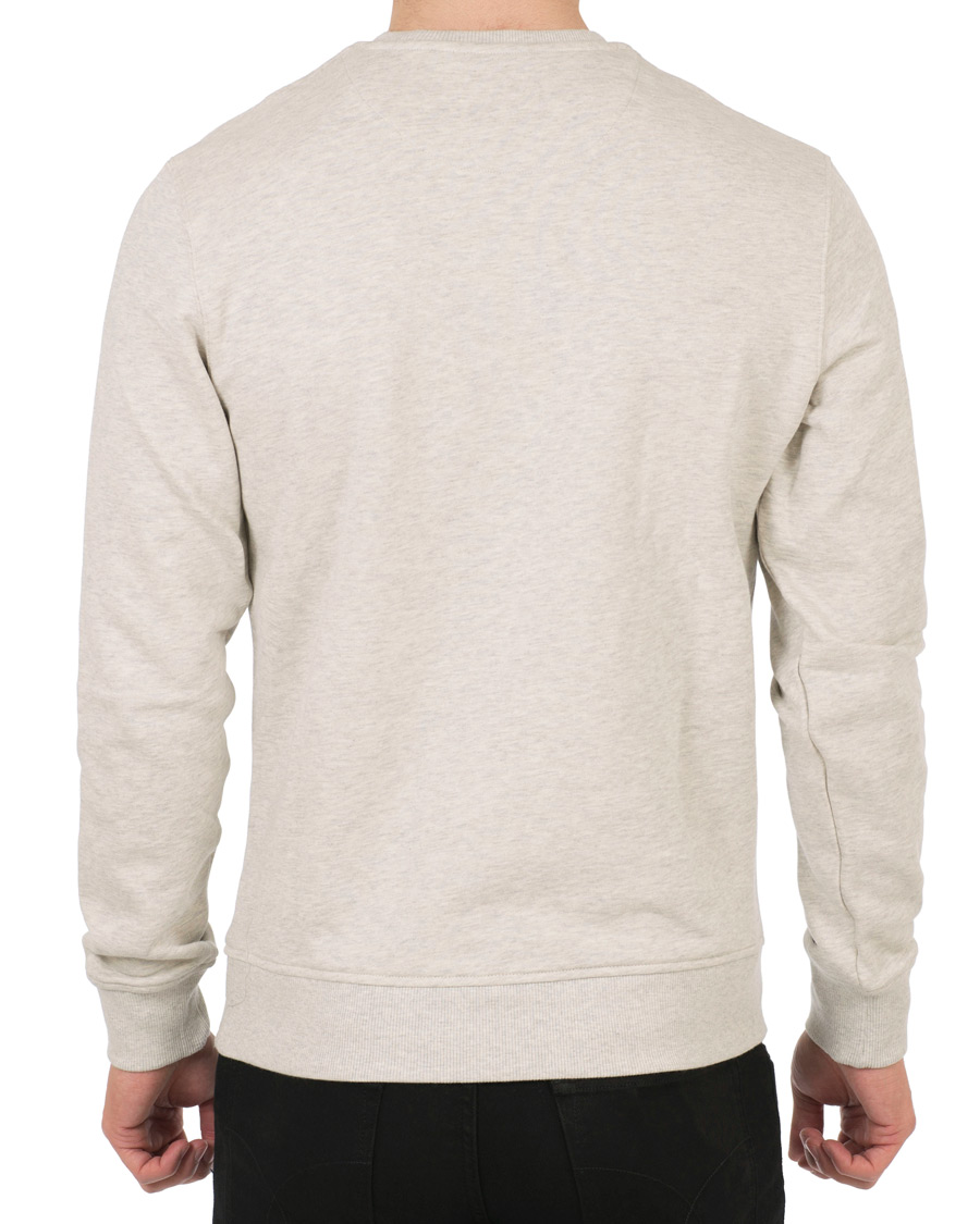 Herre | Gensere | Lyle & Scott | Crew Neck Sweatshirt Light Grey Marl