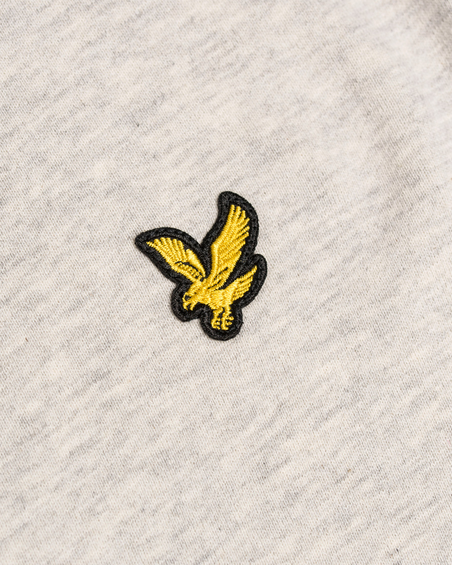 Herre | Gensere | Lyle & Scott | Crew Neck Sweatshirt Light Grey Marl
