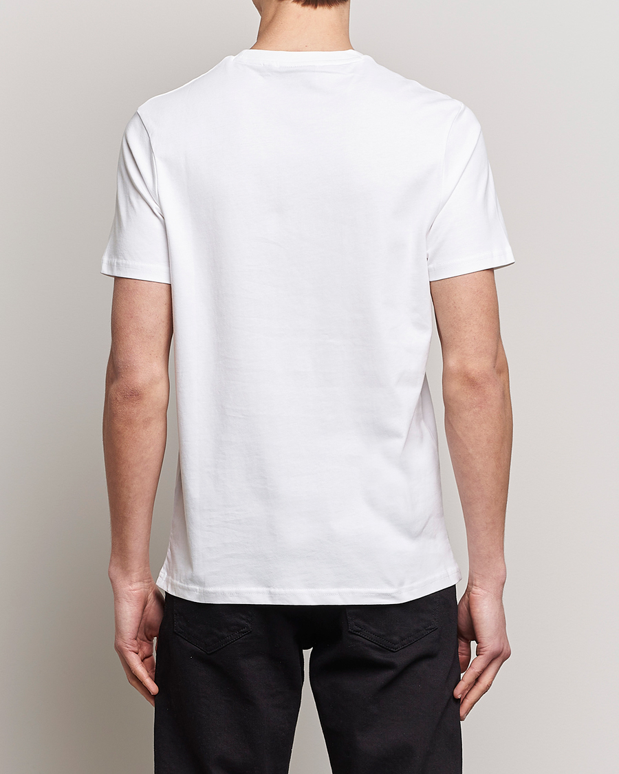 Herre | T-Shirts | Lyle & Scott | Plain Crew Neck Cotton T-Shirt White