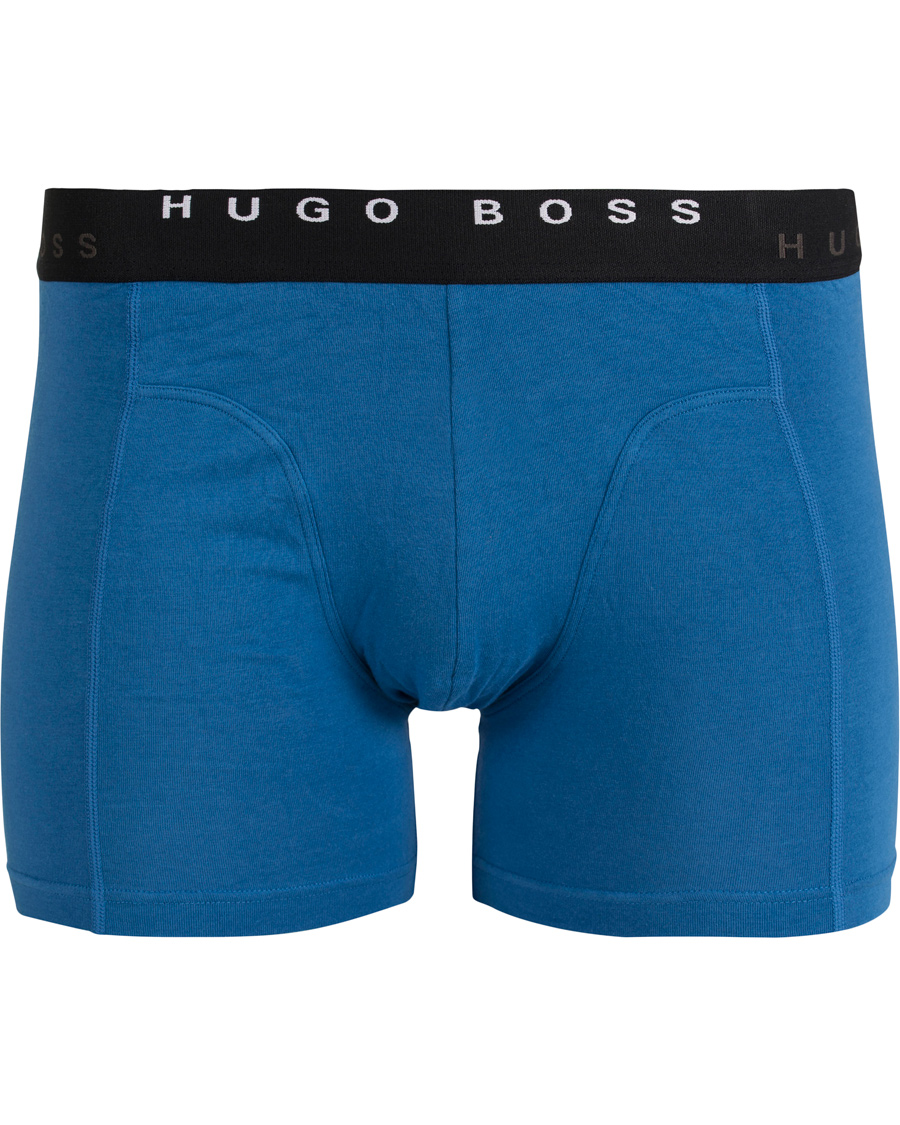 Herre | Undertøy | BOSS BLACK | BOSS 2-Pack Cyclist Boxer Open Blue