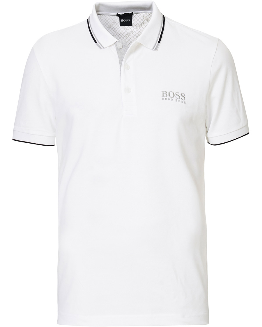 Herre | Pikéer | BOSS GREEN | BOSS Athleisure Paddy Pro Polo White