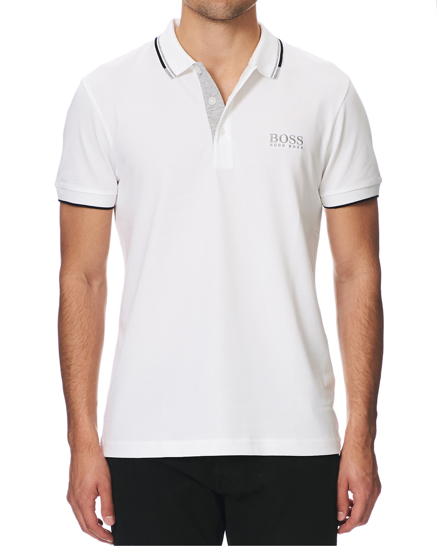 Herre | Pikéer | BOSS GREEN | BOSS Athleisure Paddy Pro Polo White