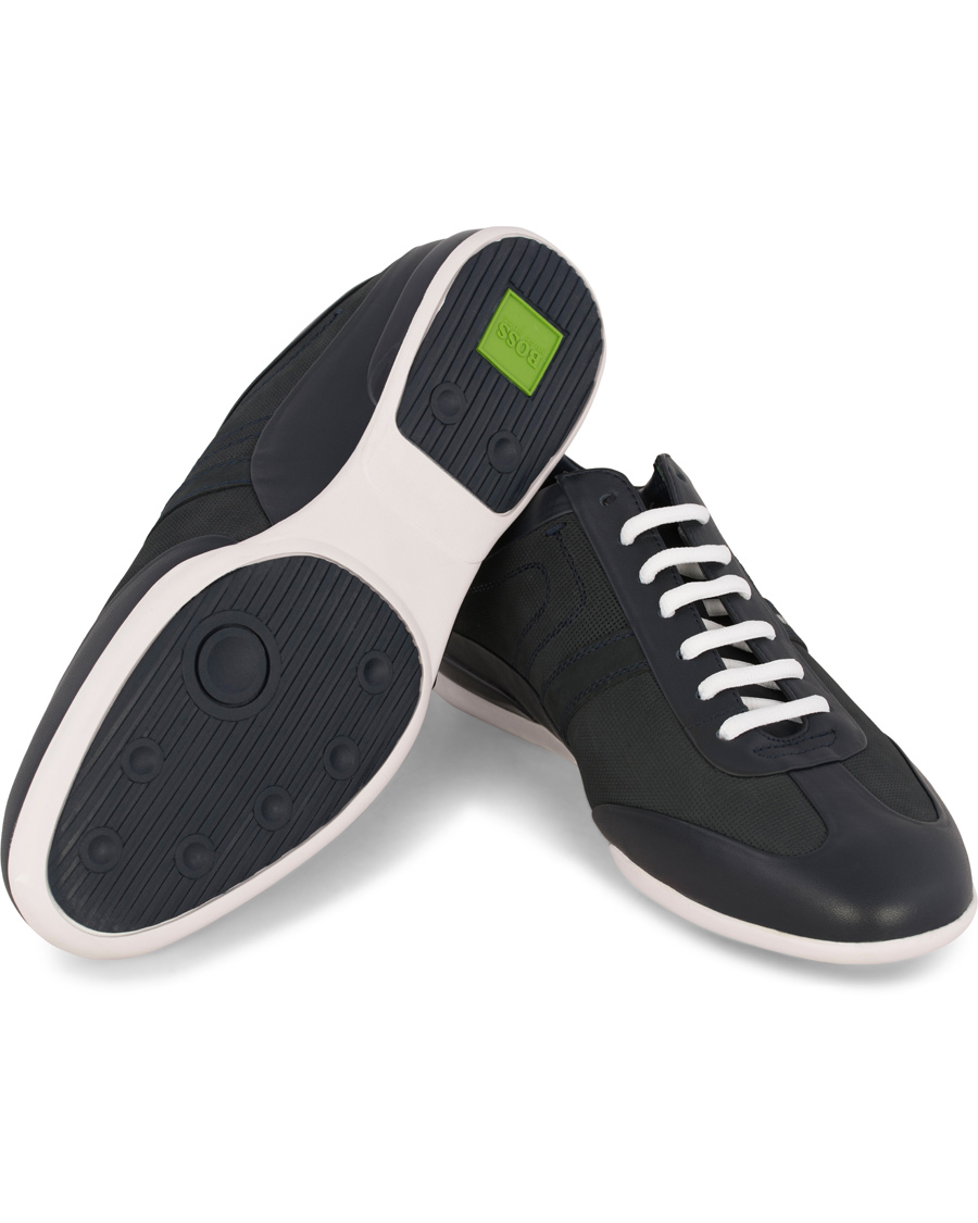 Herre | BOSS Athleisure Space Sneaker Dark Blue | BOSS GREEN | BOSS Athleisure Space Sneaker Dark Blue