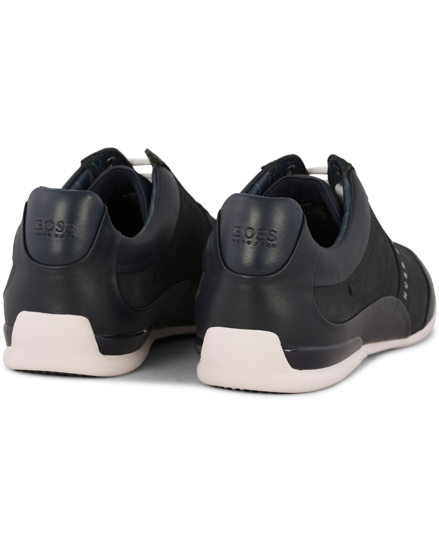 Herre | BOSS Athleisure Space Sneaker Dark Blue | BOSS GREEN | BOSS Athleisure Space Sneaker Dark Blue