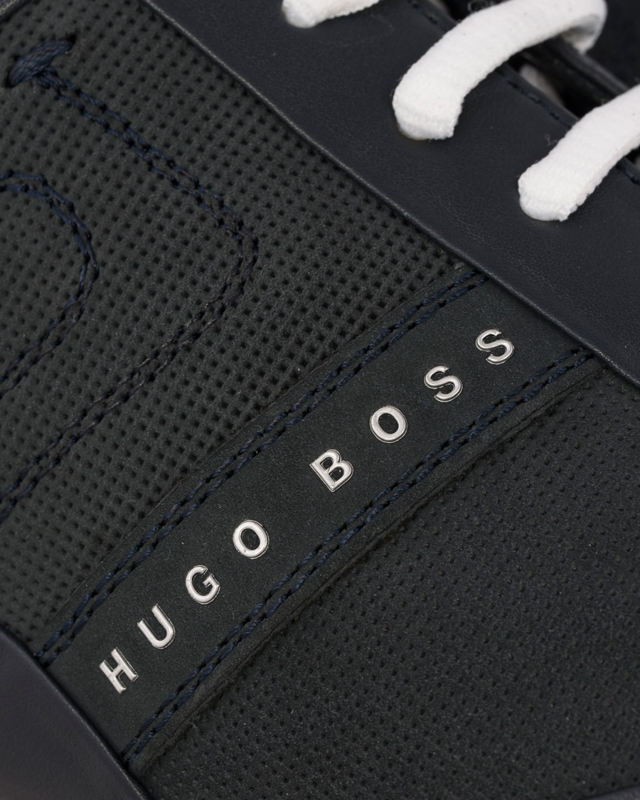 Herre | BOSS Athleisure Space Sneaker Dark Blue | BOSS GREEN | BOSS Athleisure Space Sneaker Dark Blue
