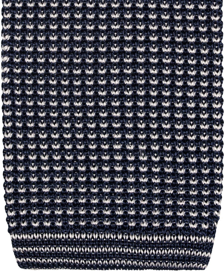 Herre | GANT Diamond G Structure Knitted 6 cm Tie Classic Blue | GANT Diamond G | Structure Knitted 6 cm Tie Classic Blue