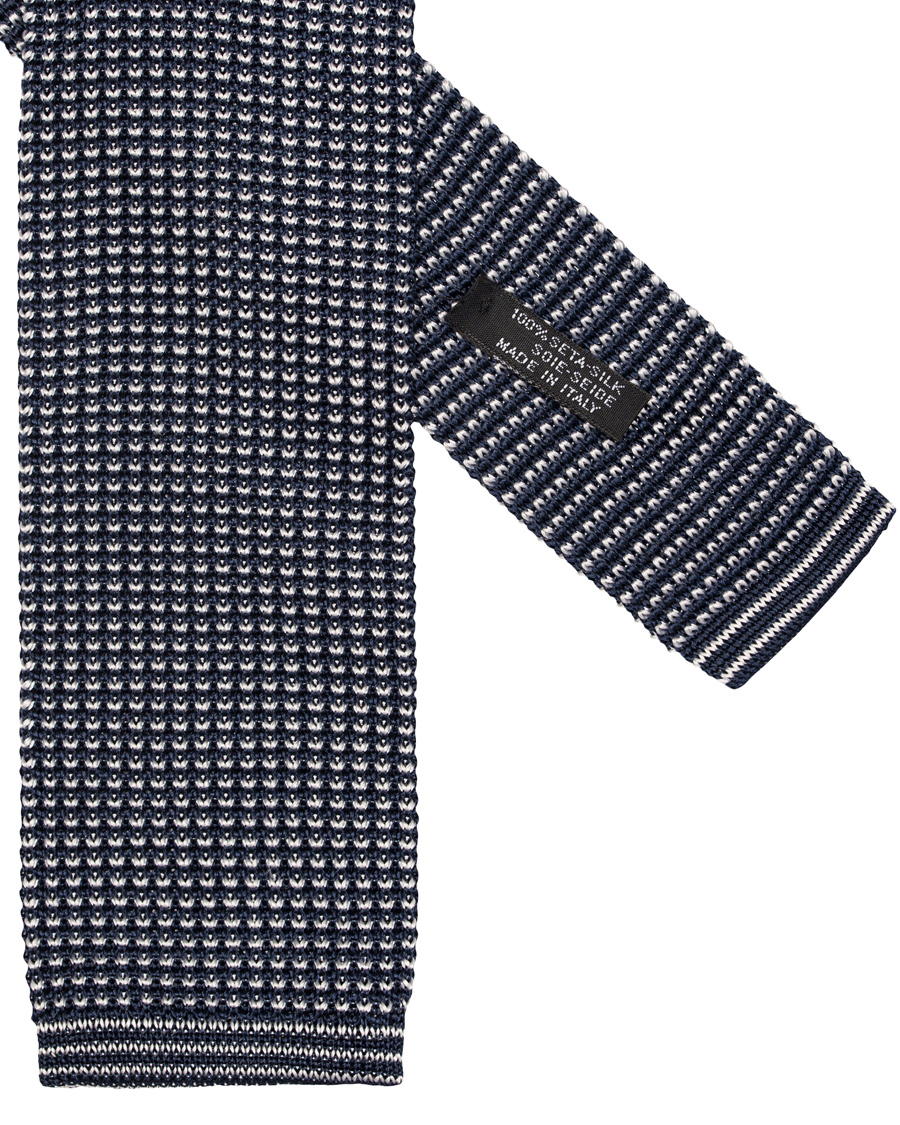 Herre | GANT Diamond G Structure Knitted 6 cm Tie Classic Blue | GANT Diamond G | Structure Knitted 6 cm Tie Classic Blue