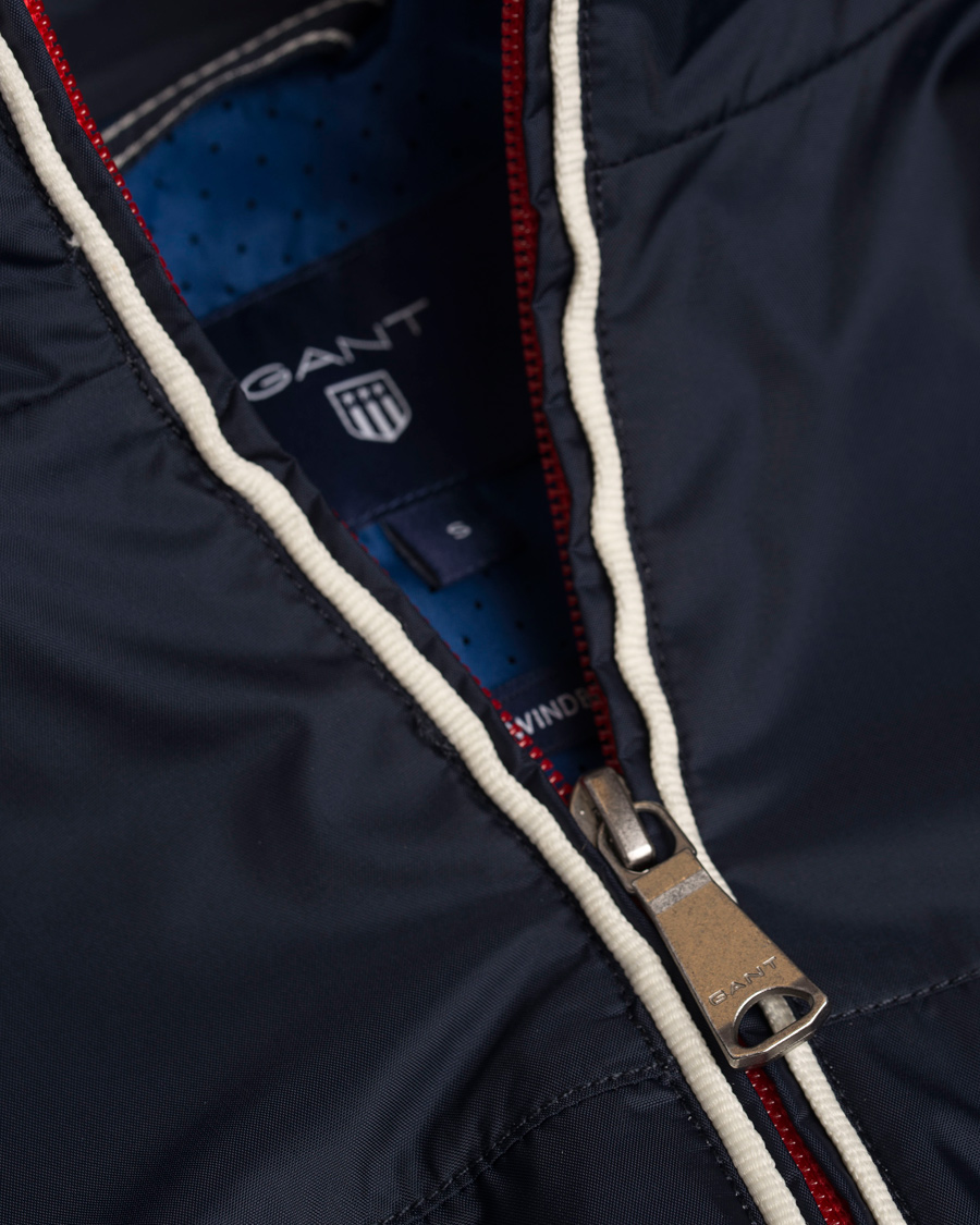 Herre | Jakker | GANT | The Windbreaker Jacket Evening Blue