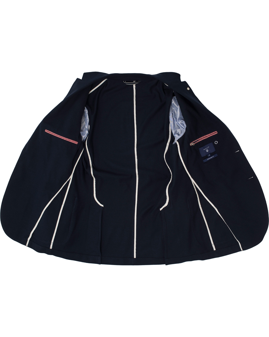 Herre | Dressjakker | GANT | The Jersey Weekender Fit Blazer Marine