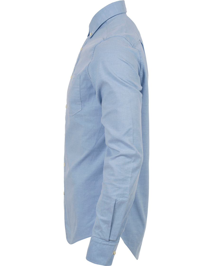 Herre | Skjorter | GANT | Stretch Oxford Fitted Body Shirt Sky Blue