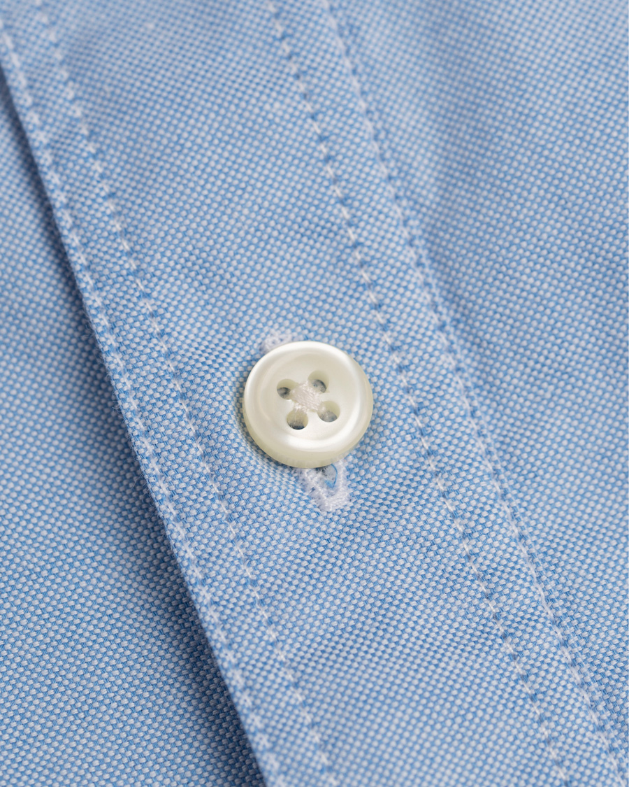 Herre | Skjorter | GANT | Stretch Oxford Fitted Body Shirt Sky Blue