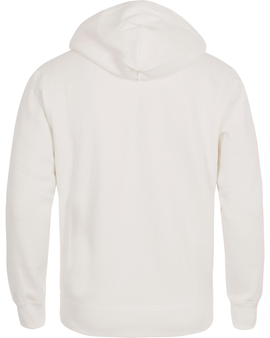 Herre | Gensere | Polo Ralph Lauren | Full Zip Hoodie Deckwash White
