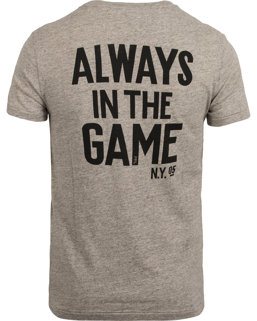 Herre | T-Shirts | Polo Ralph Lauren | Custom Fit Basketball Printed Tee Loft Heather