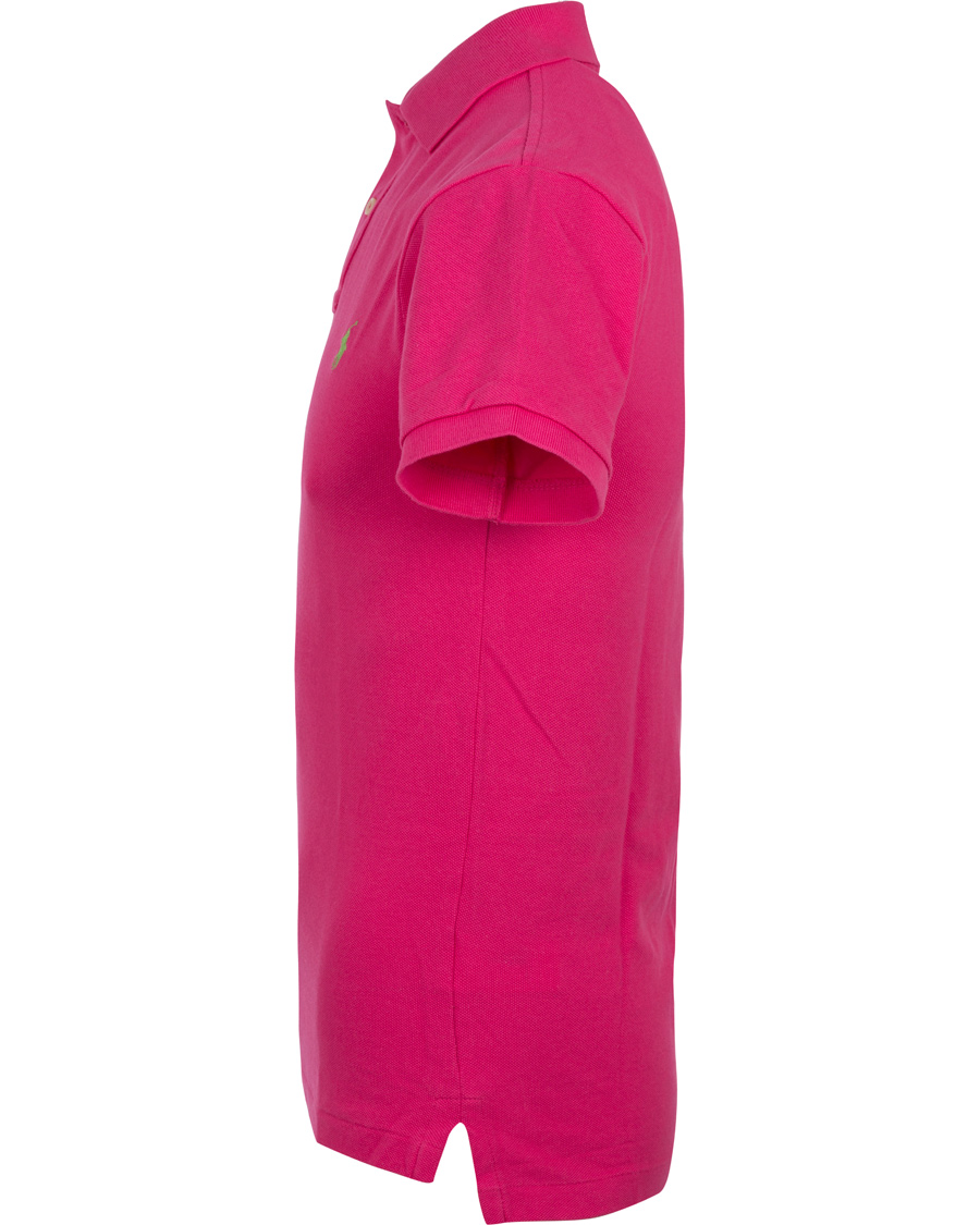 Herre | Pikéer | Polo Ralph Lauren | Slim Fit Polo Ultra Pink