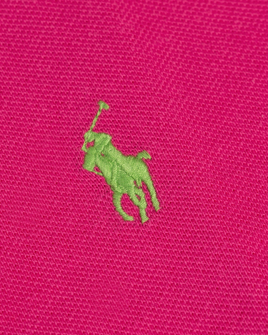 Herre | Pikéer | Polo Ralph Lauren | Slim Fit Polo Ultra Pink