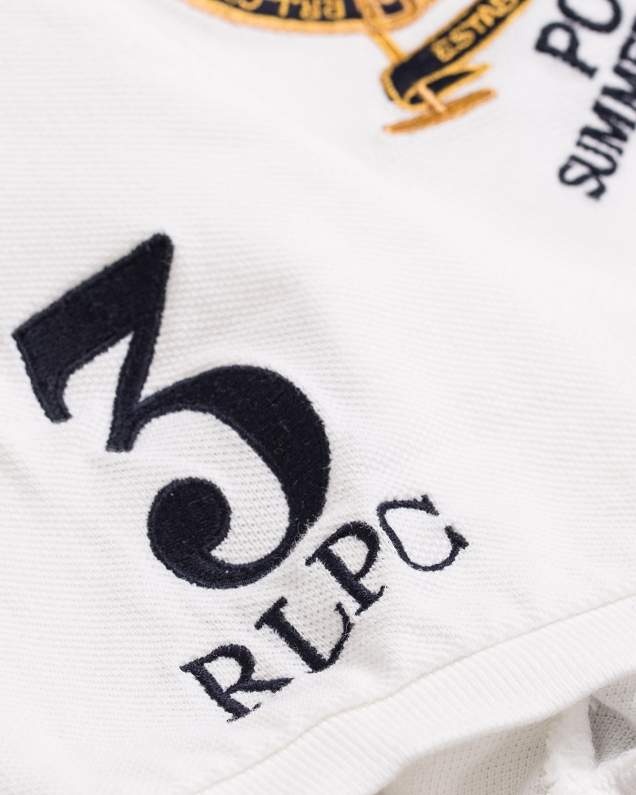 Herre | Pikéer | Polo Ralph Lauren | Blackwatch Block Stripe Polo White
