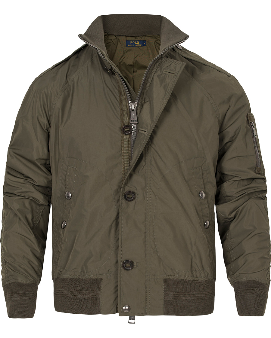Herre | Jakker | Polo Ralph Lauren | Bomber Jacket Olive Green