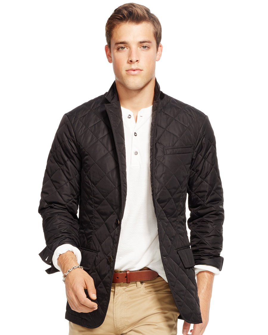 Herre | Jakker | Polo Ralph Lauren | Quilted Blazer Jacket Polo Black