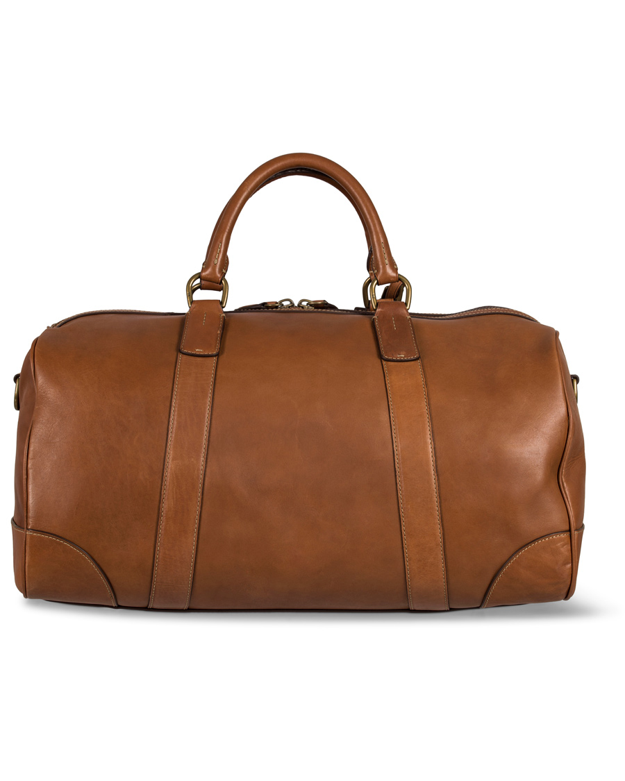Herre | Polo Ralph Lauren Duffle Leather Bag Cognac | Polo Ralph Lauren | Duffle Leather Bag Cognac
