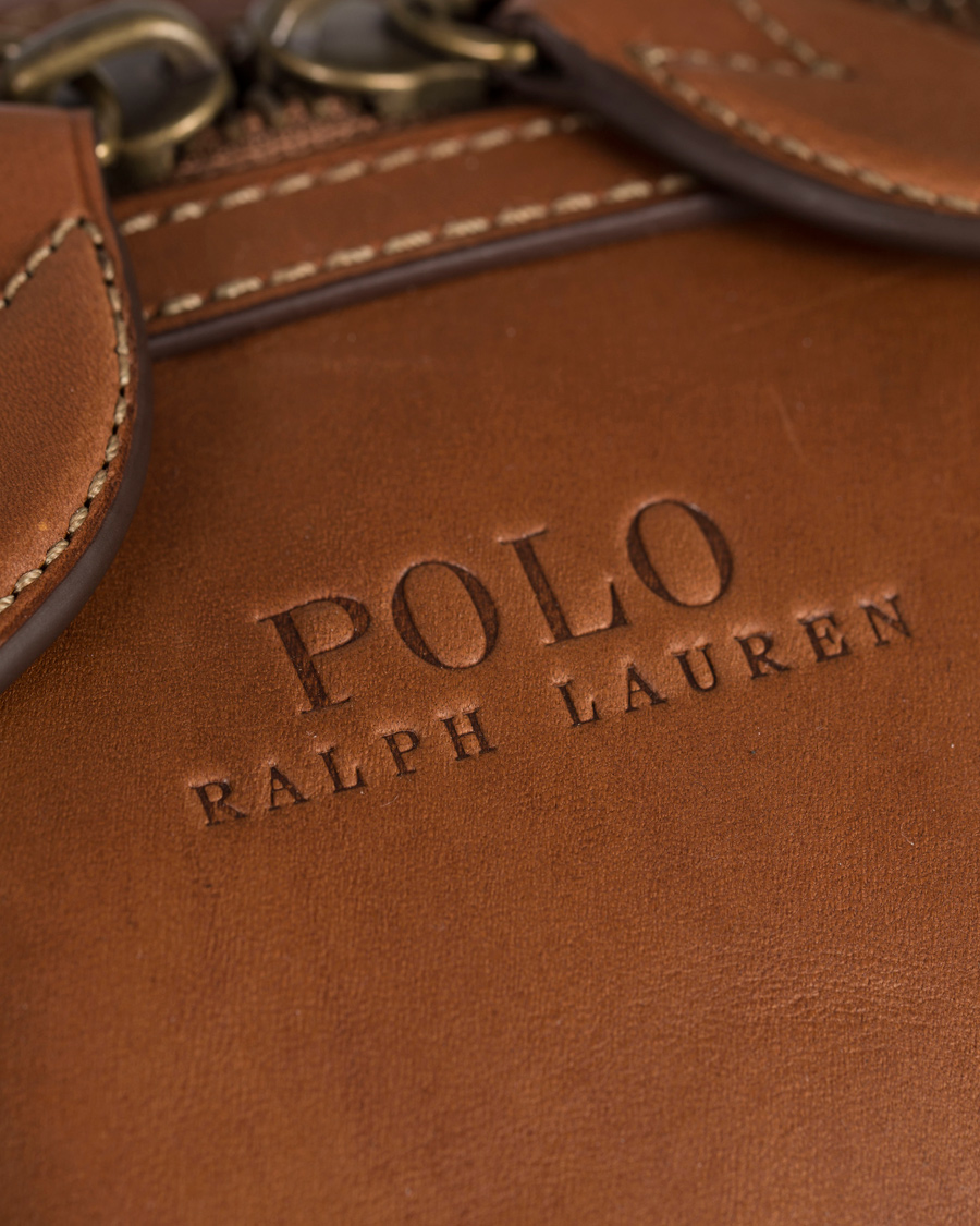 Herre | Polo Ralph Lauren Duffle Leather Bag Cognac | Polo Ralph Lauren | Duffle Leather Bag Cognac