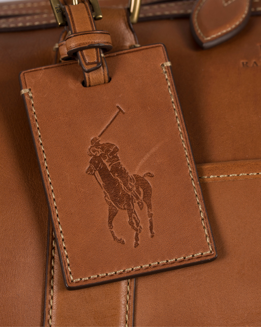 Herre | Polo Ralph Lauren Duffle Leather Bag Cognac | Polo Ralph Lauren | Duffle Leather Bag Cognac