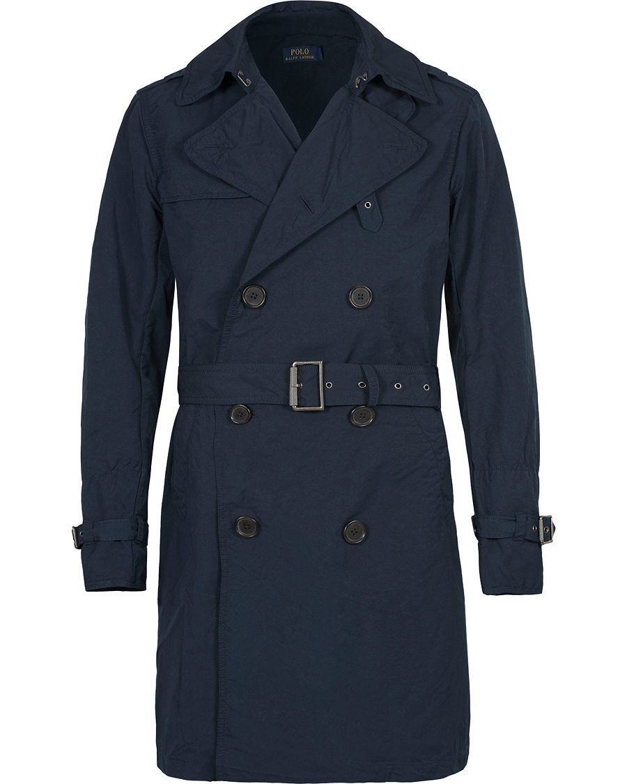 Herre | Jakker | Polo Ralph Lauren | Trench Coat Aviator Navy