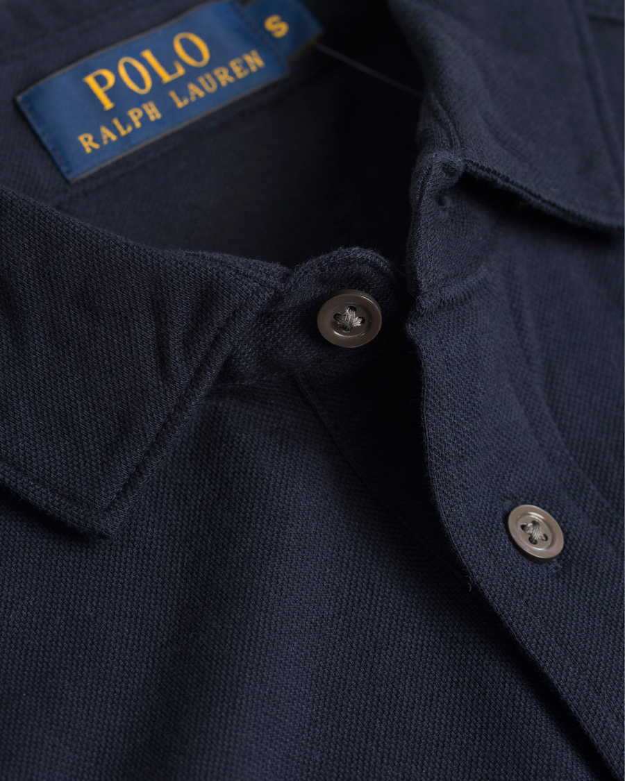 Herre | Gensere | Polo Ralph Lauren | Moto Military Shirt Sweater Aviator Navy